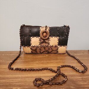 Vintage Coconut Shell Purse